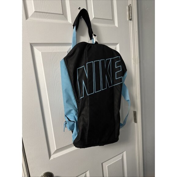 Nike Alpha Adapt Crossbody Training Duffel Bag Black Adjustable Carry Strap - Picture 1 of 13